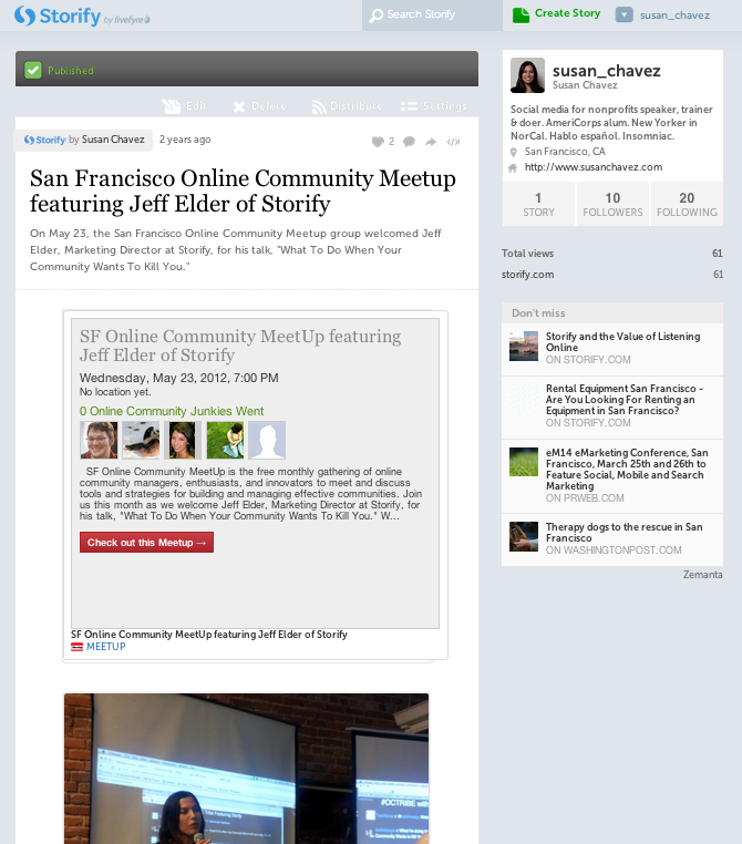Let Your Community Do the Storytelling with Storify