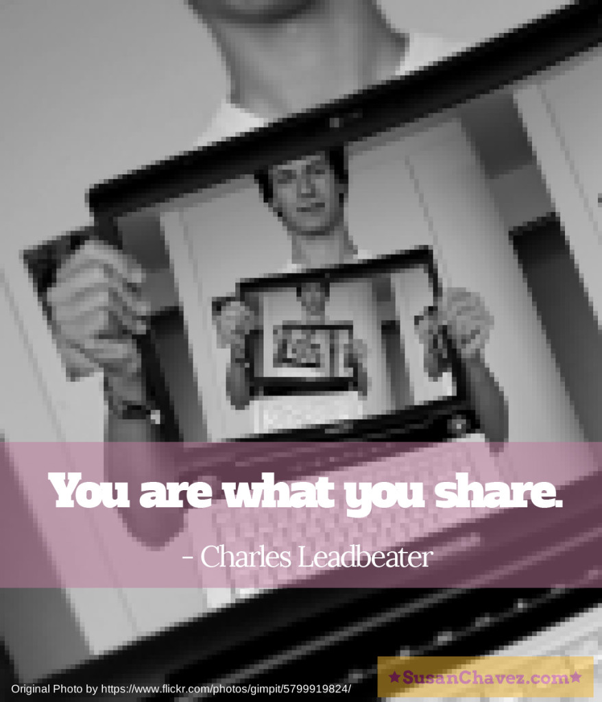 You Are What You Share