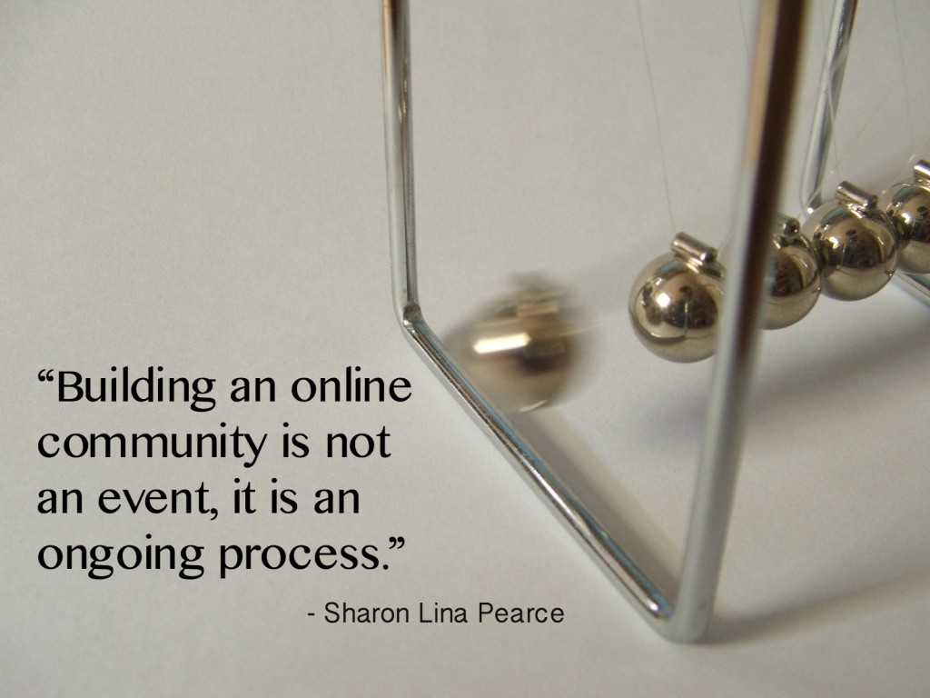Building Community is a Process